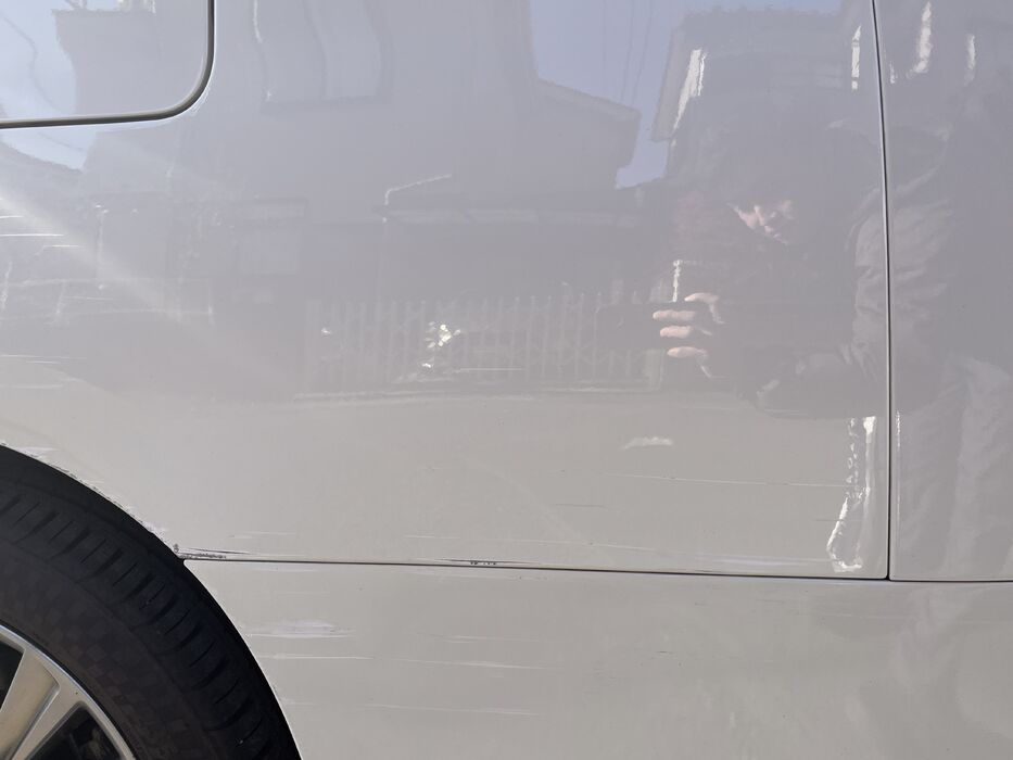 画像3377：板金塗装事例／ホンダ／N-VAN