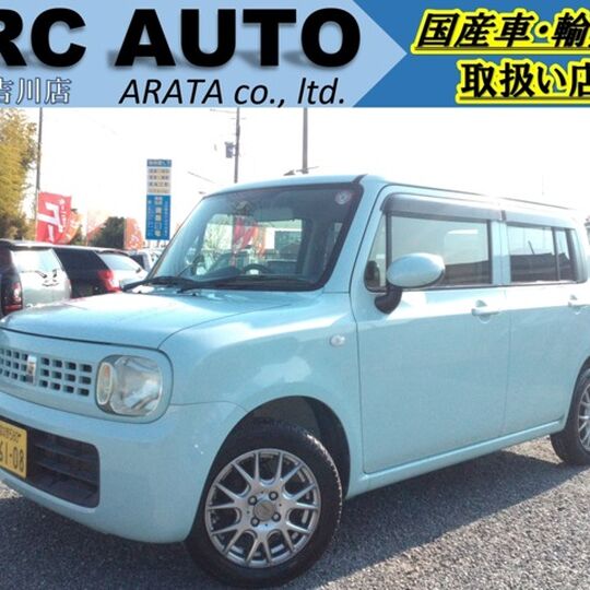 画像4459：スズキ　アルトラパン 660G　アロマティックアクアメタリック